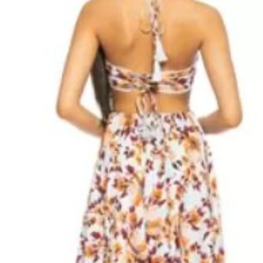 Alexia Admor Ali Fit And Flare Blue Floral Print Size Size 10 NWT